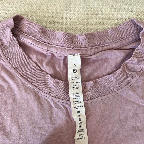 Lululemon All Yours Tee - Picture 2 of 5